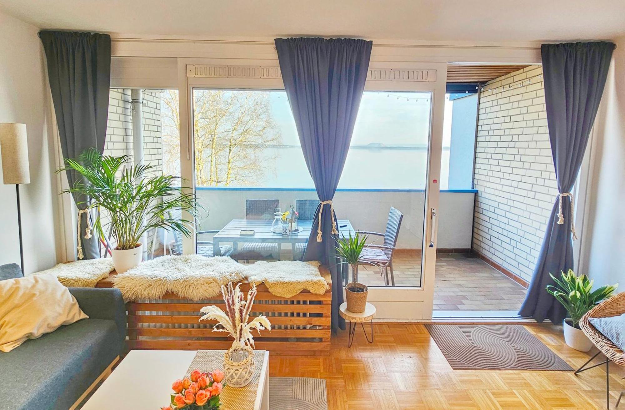 Ferienwohnung Sunrise - Mit Direktem Blick Auf Das Steinhuder Meer - Mardorf  Zewnętrze zdjęcie